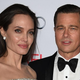 Brad Pitt and Angelina Jolie on red carpet